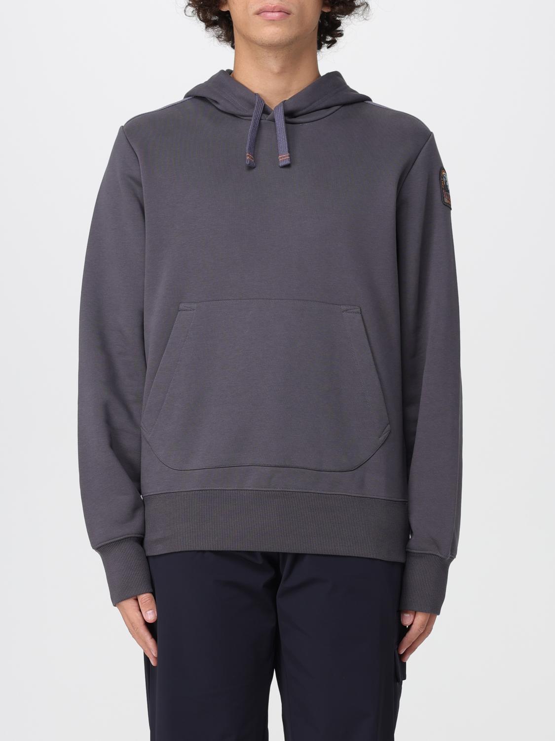 Parajumpers Sweatshirt  Men Color Charcoal In Gray