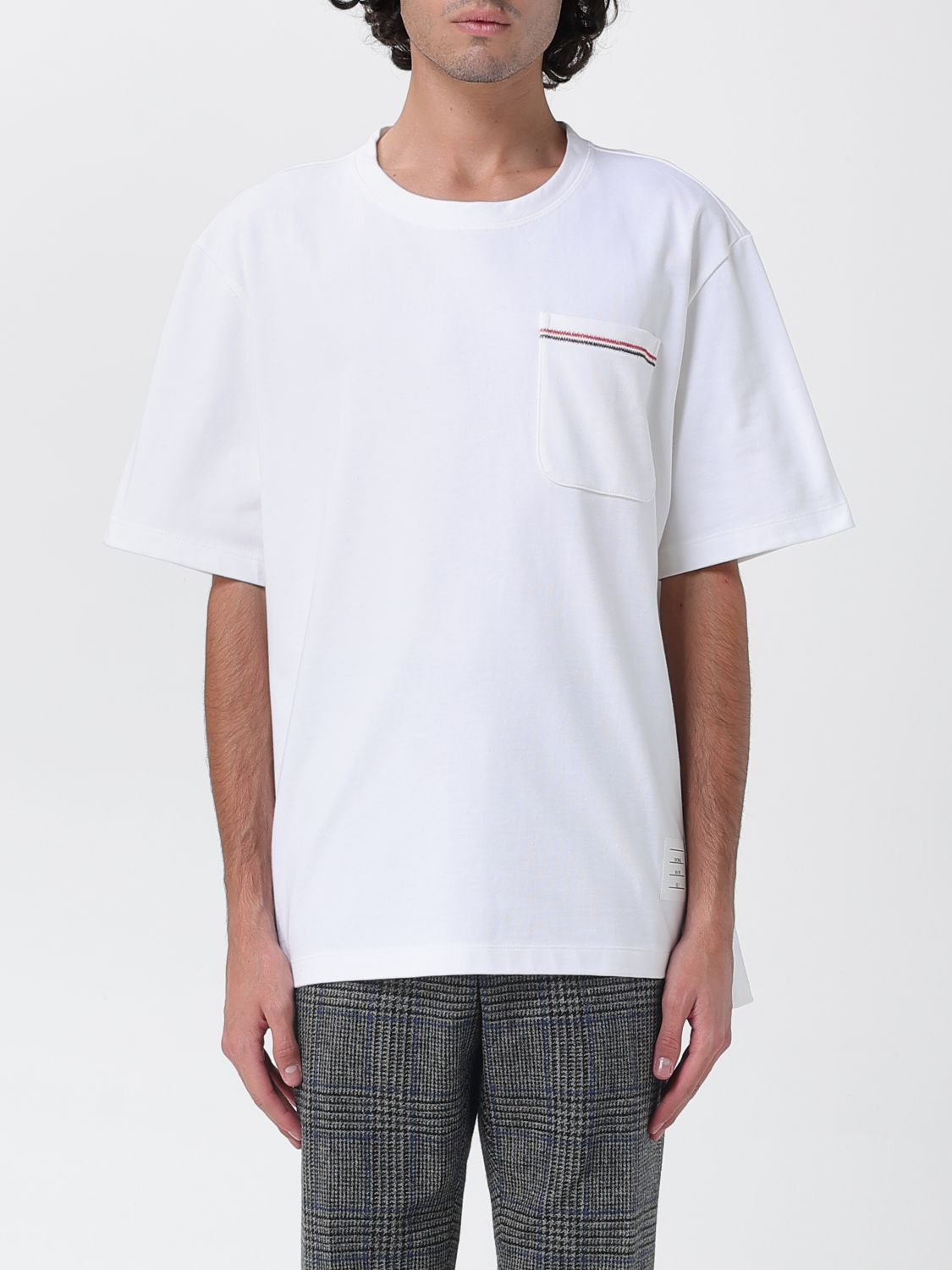 THOM BROWNE T-Shirt Herren Farbe Weiß