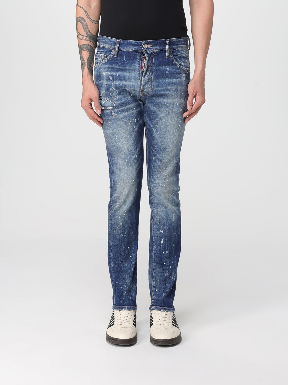 Dsquared2 Pants  Men Color Blue In Blue