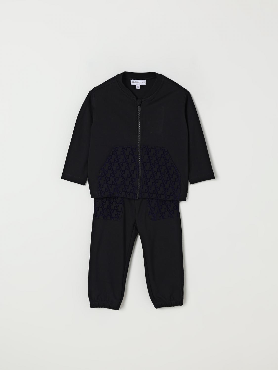 Emporio Armani Romper  Kids Color Blue In Blue