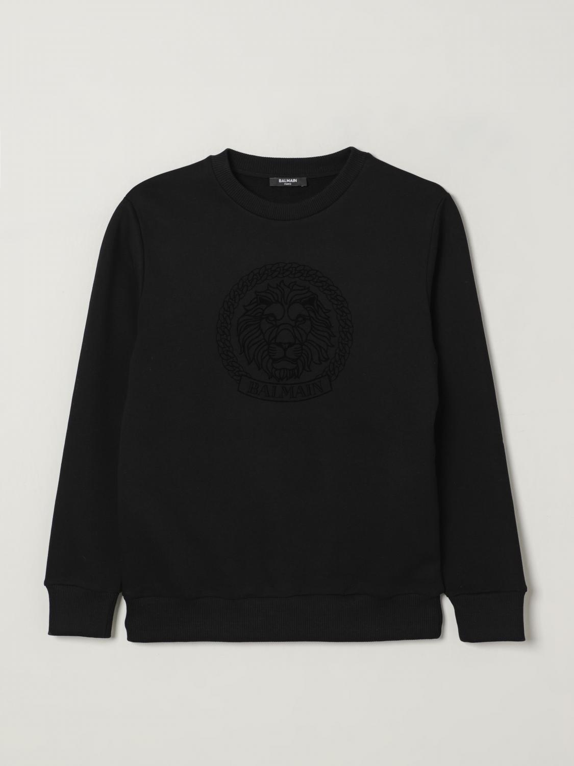 BALMAIN Pullover Kinder Farbe Schwarz