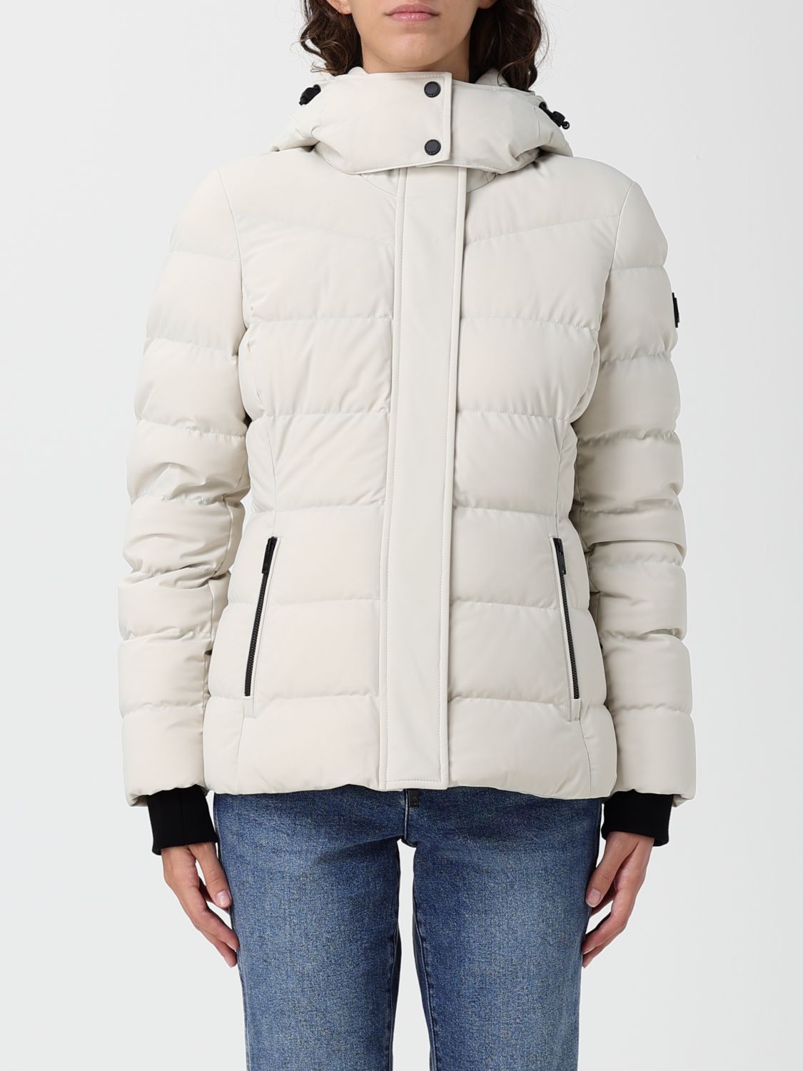 Moose Knuckles Jacket Woman Color White In White