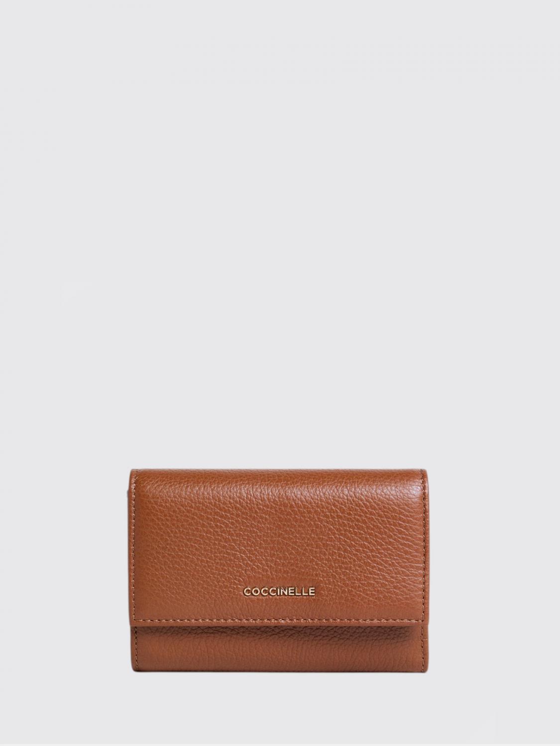 Coccinelle Metallic Soft Accessories In Brown