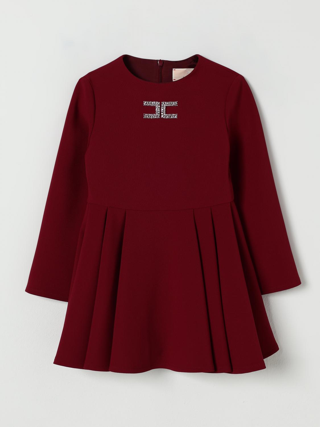 Elisabetta Franchi La Mia Bambina Dress  Kids Color Cherry In Red