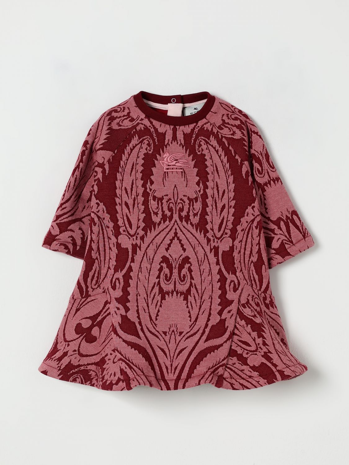 Etro Romper  Kids Color Pink In Multi
