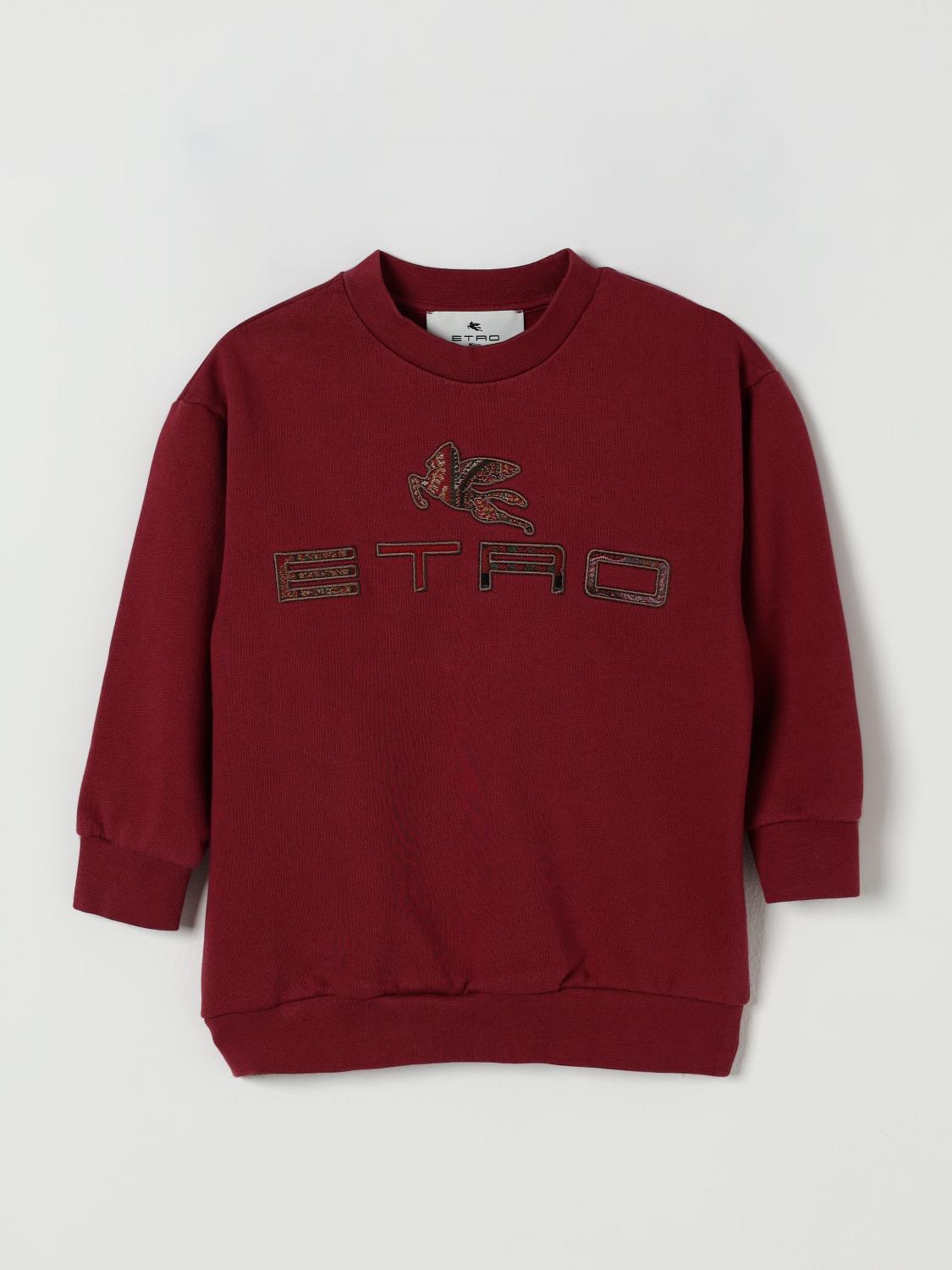 Etro Sweater  Kids Color Red In Burgundy