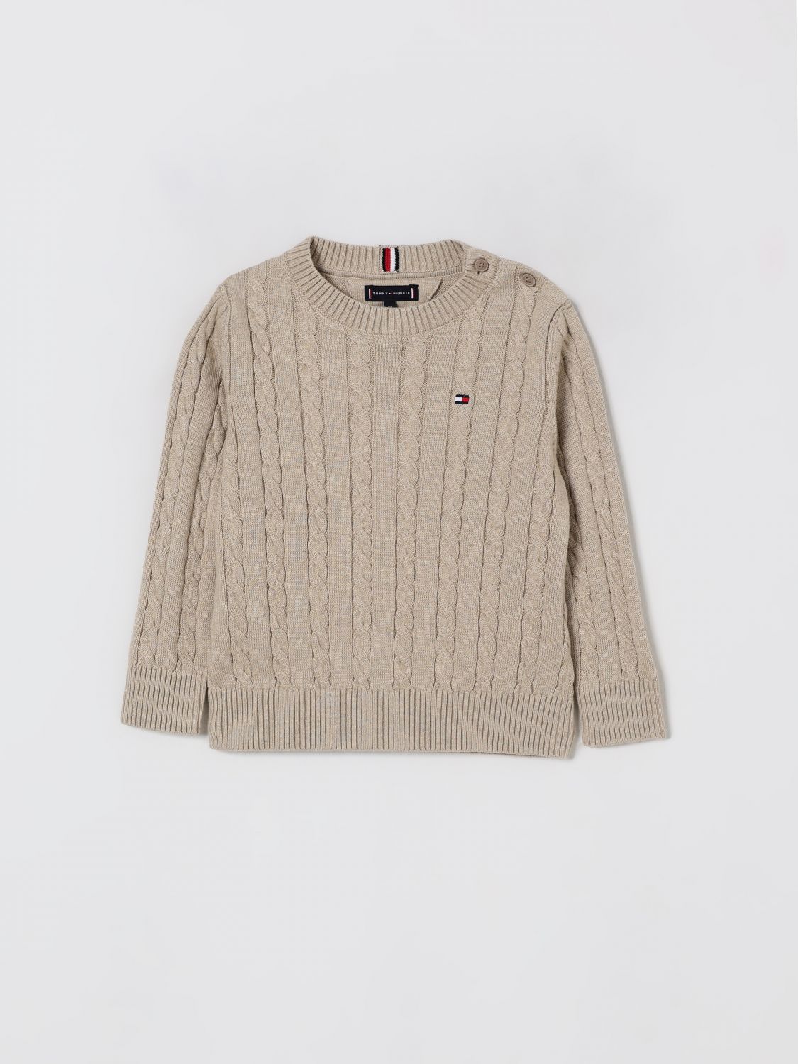 Tommy Hilfiger Babies' Sweater  Kids Color Beige In Multi
