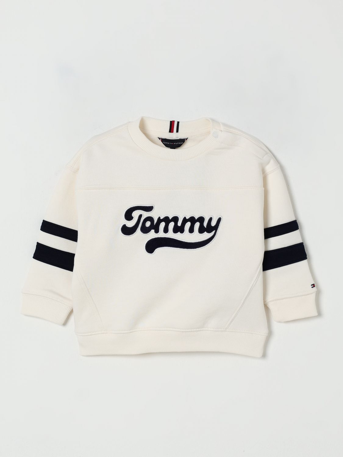 Tommy Hilfiger Sweater Kids Color Yellow Cream In White