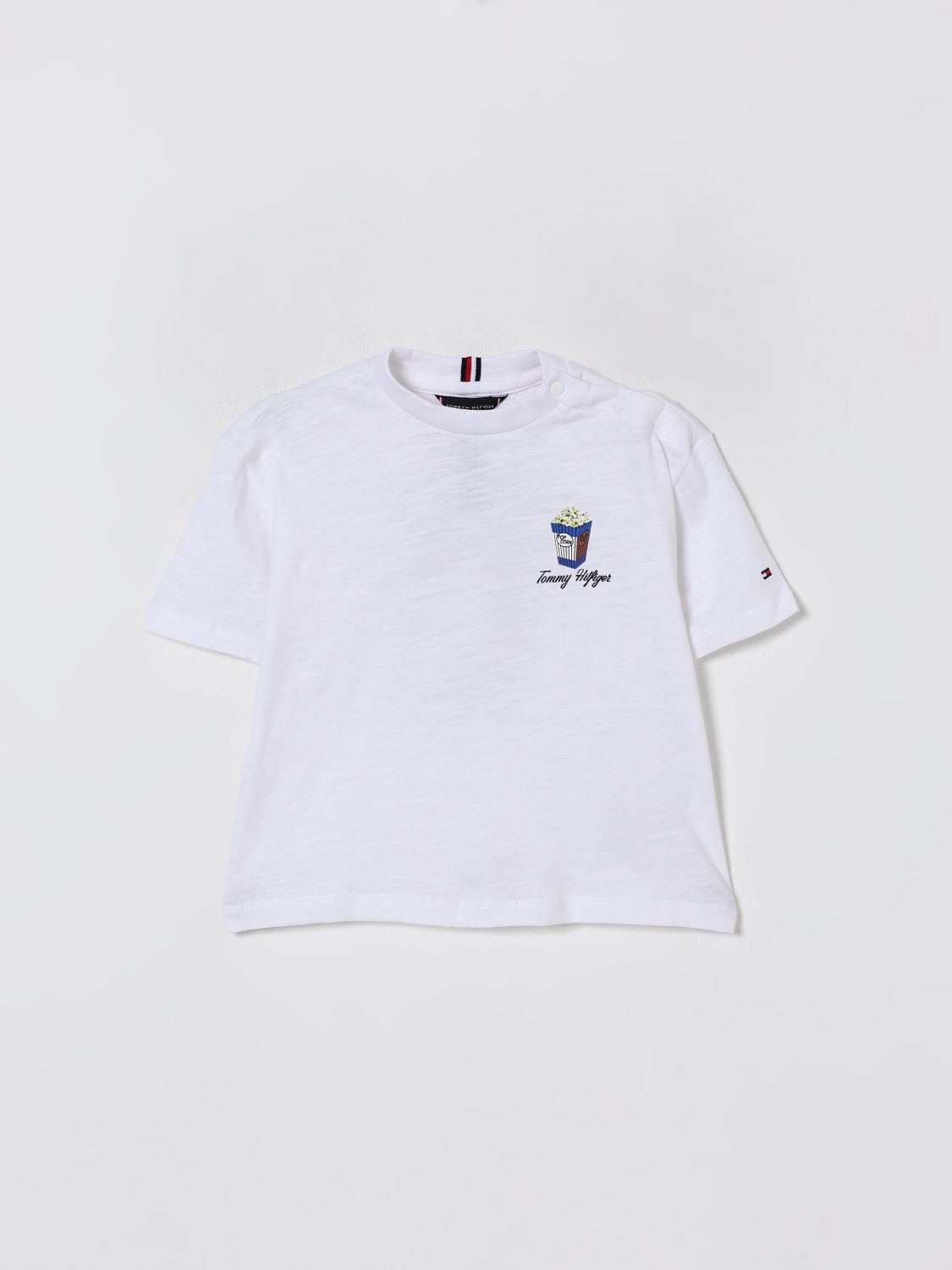 Tommy Hilfiger Babies' T-shirt  Kids Color White In Multi