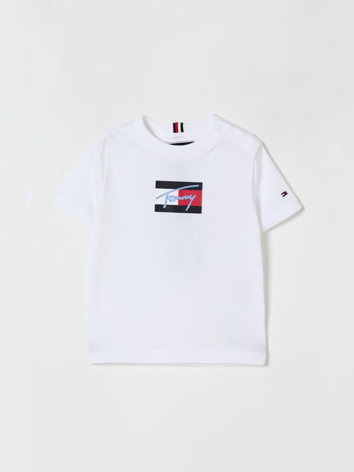 Tommy Hilfiger T-shirt  Kids Color White In White