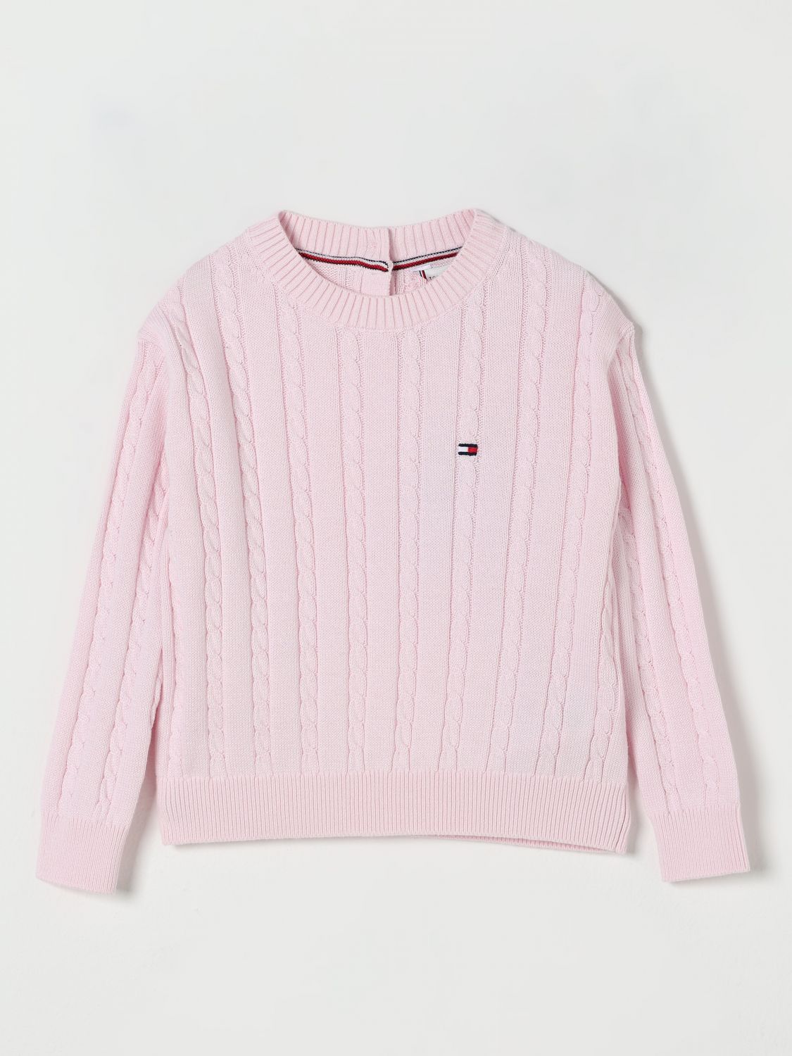 Tommy Hilfiger Sweater Kids Color Red In Pink