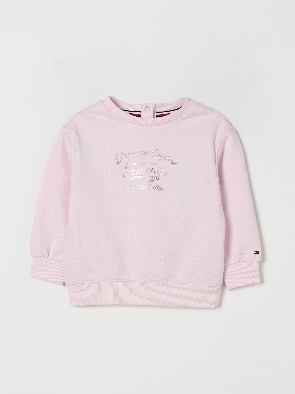 Tommy Hilfiger Sweater Kids Color Blue In Pink