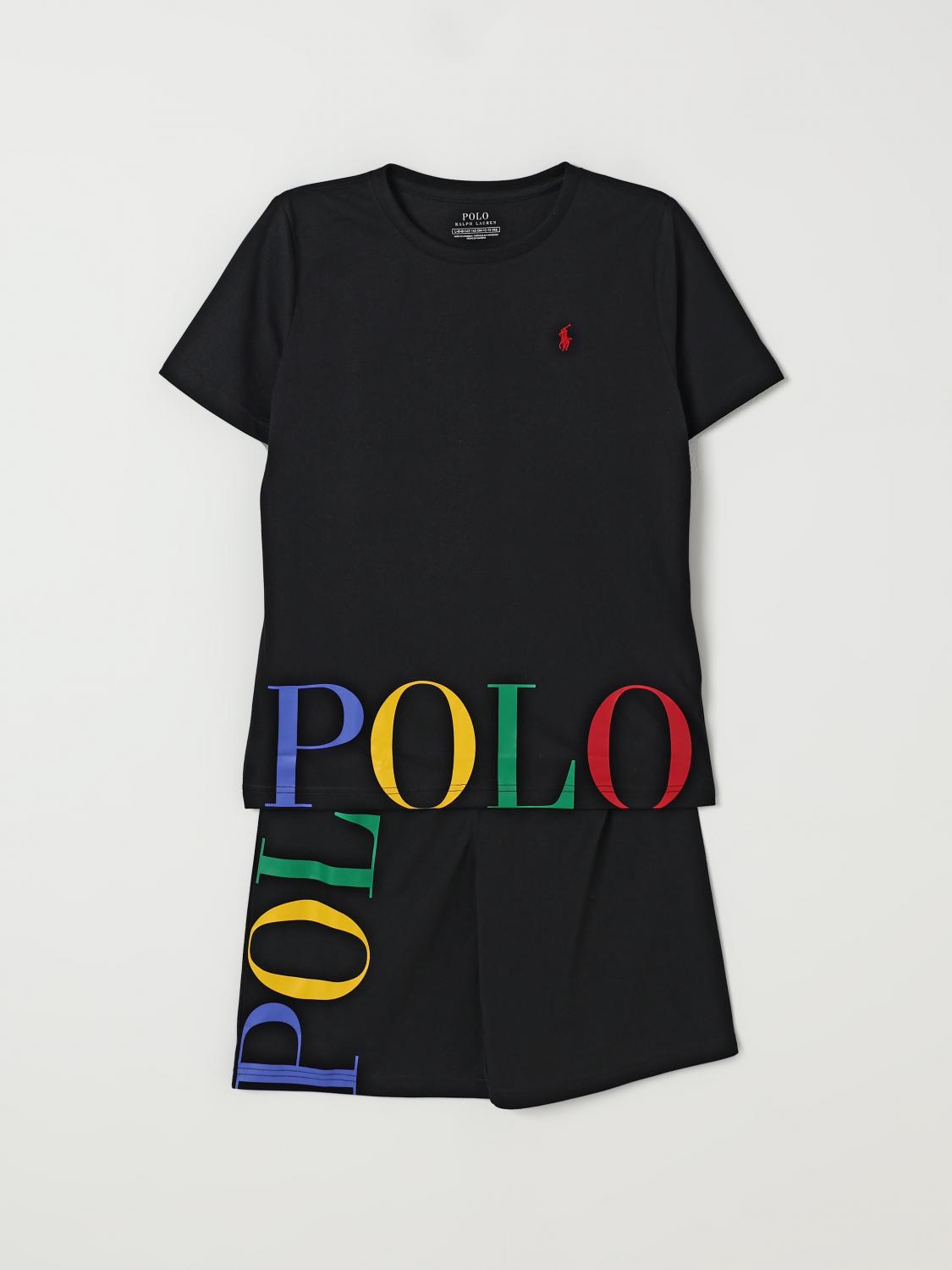 POLO RALPH LAUREN Kleidungsset Kinder Farbe Blau