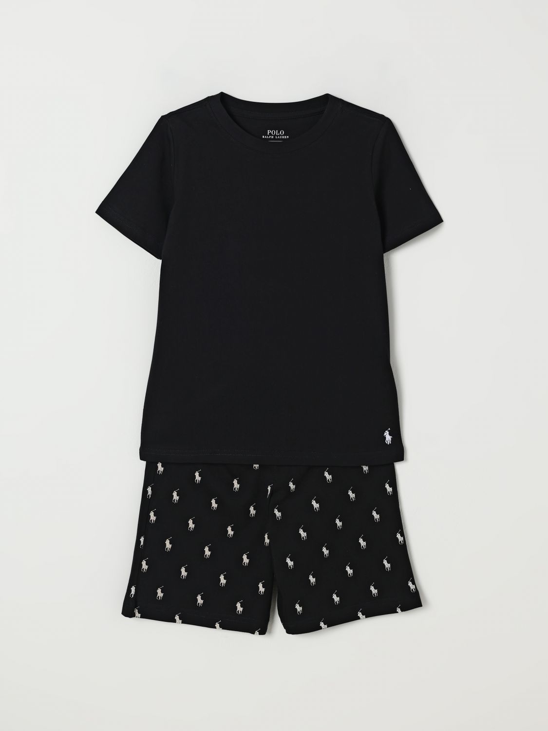 Polo Ralph Lauren Clothing Set Kids Color Black In Black