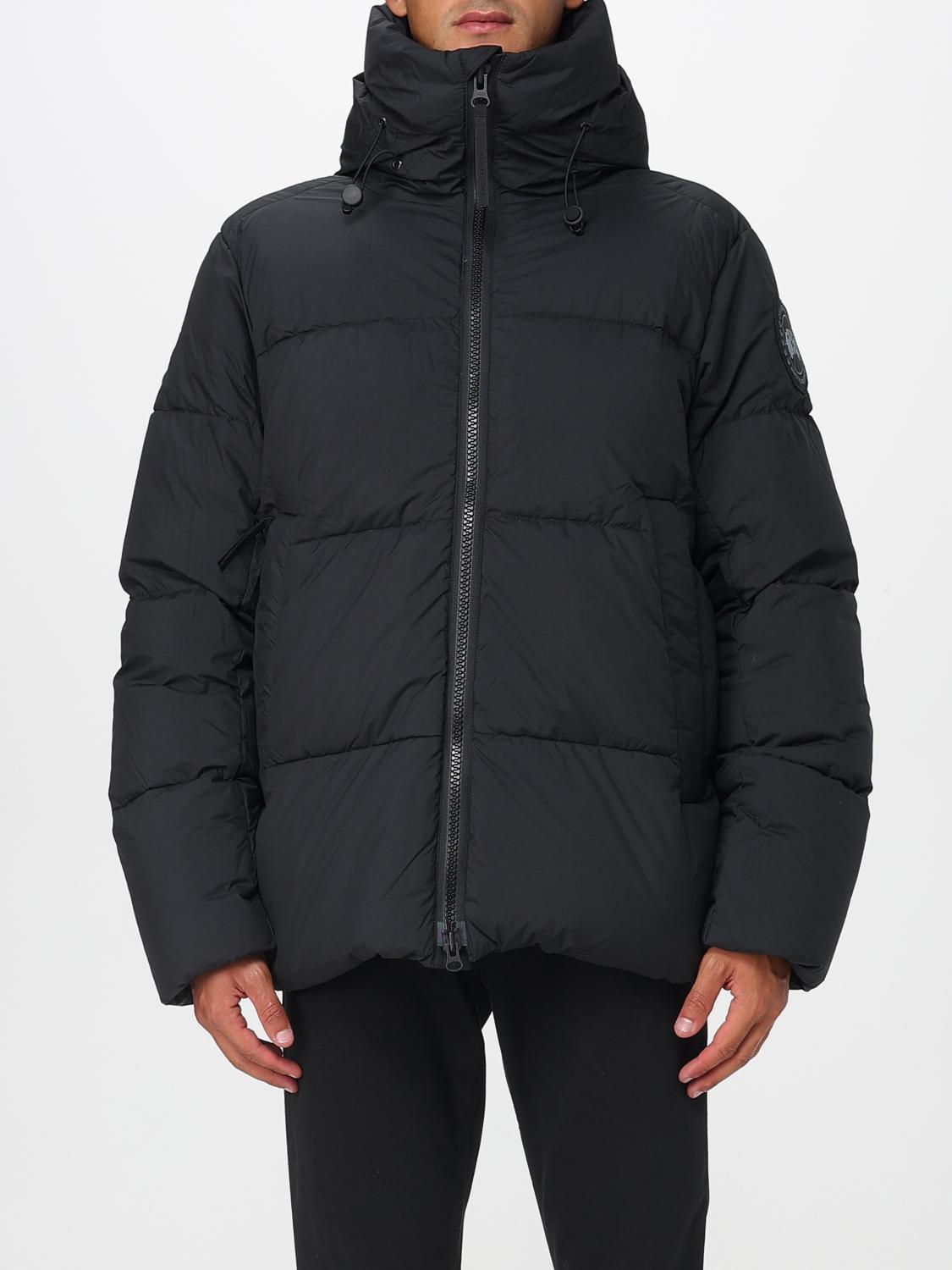 Canada Goose Jacket  Men Color Black In Blue