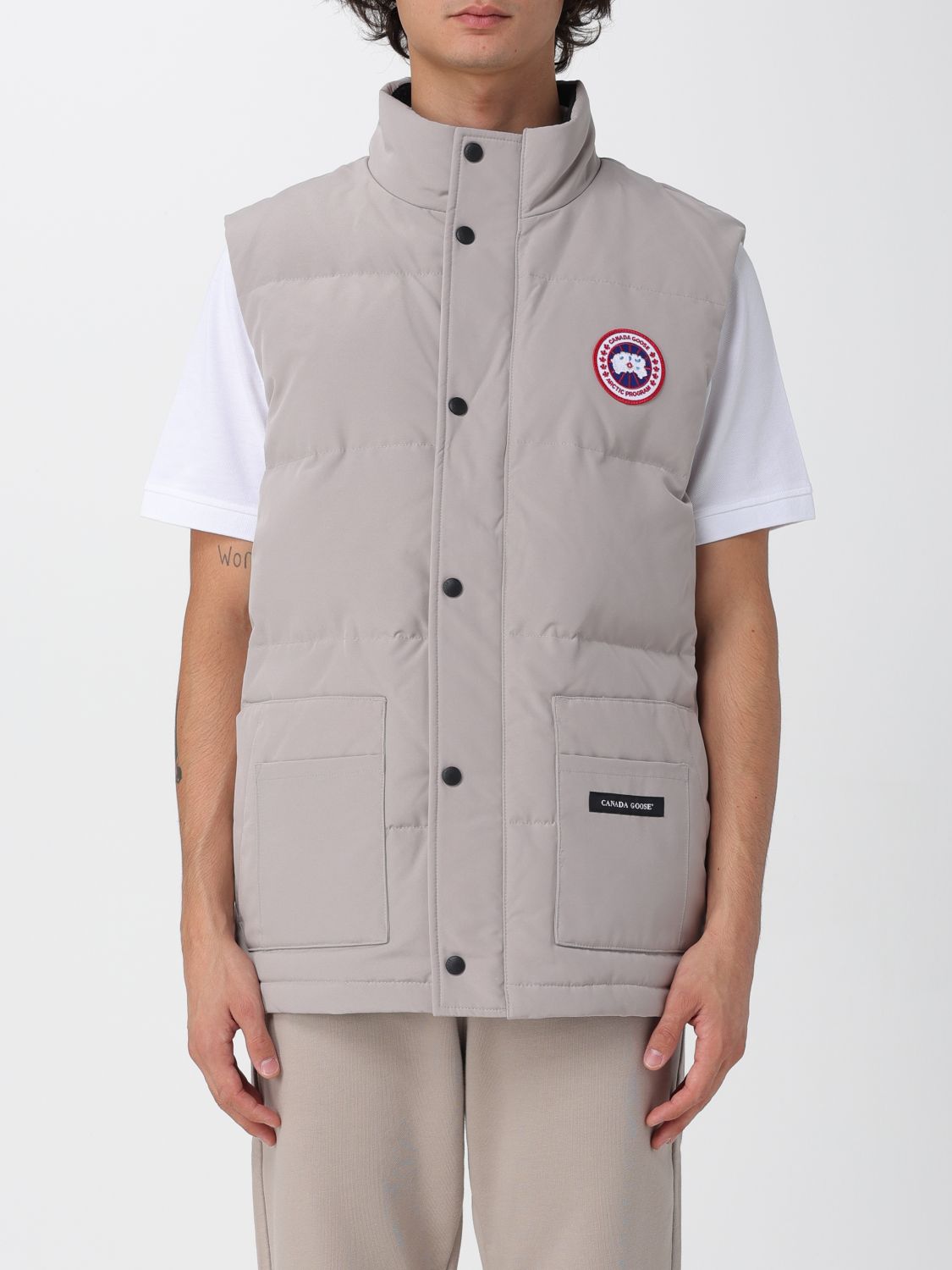 Suit Vest CANADA GOOSE Men color Grey 1