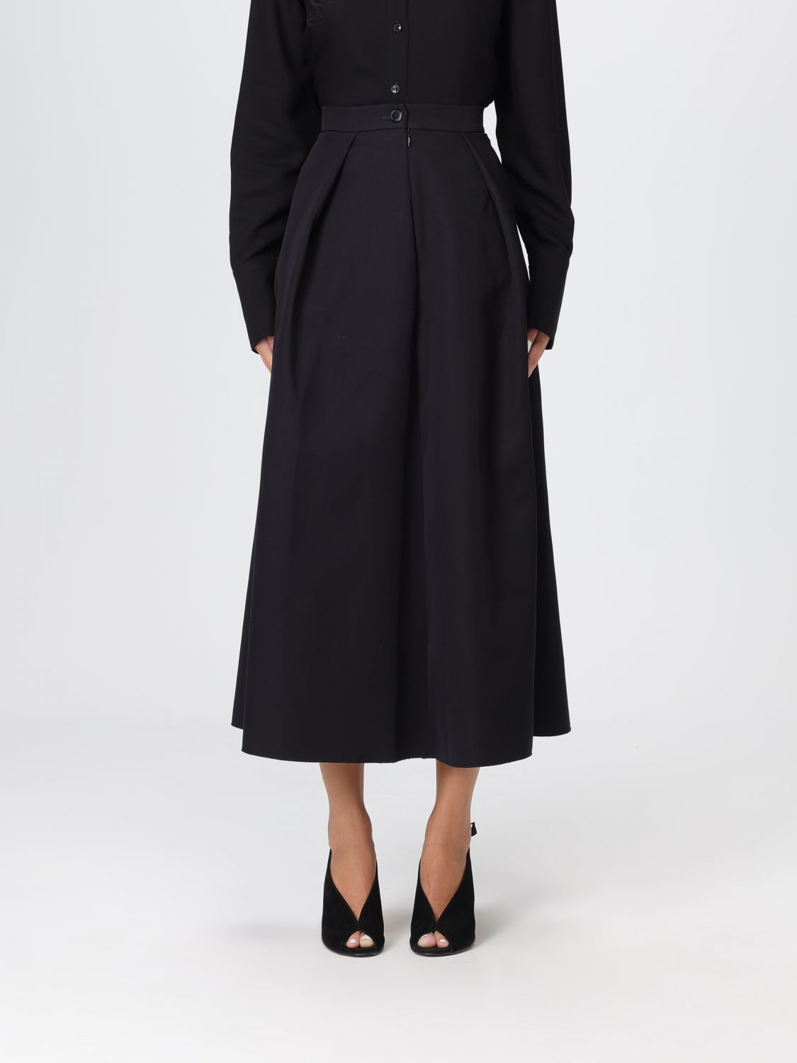 Barena Venezia Skirt Barena Woman Color Black In Black