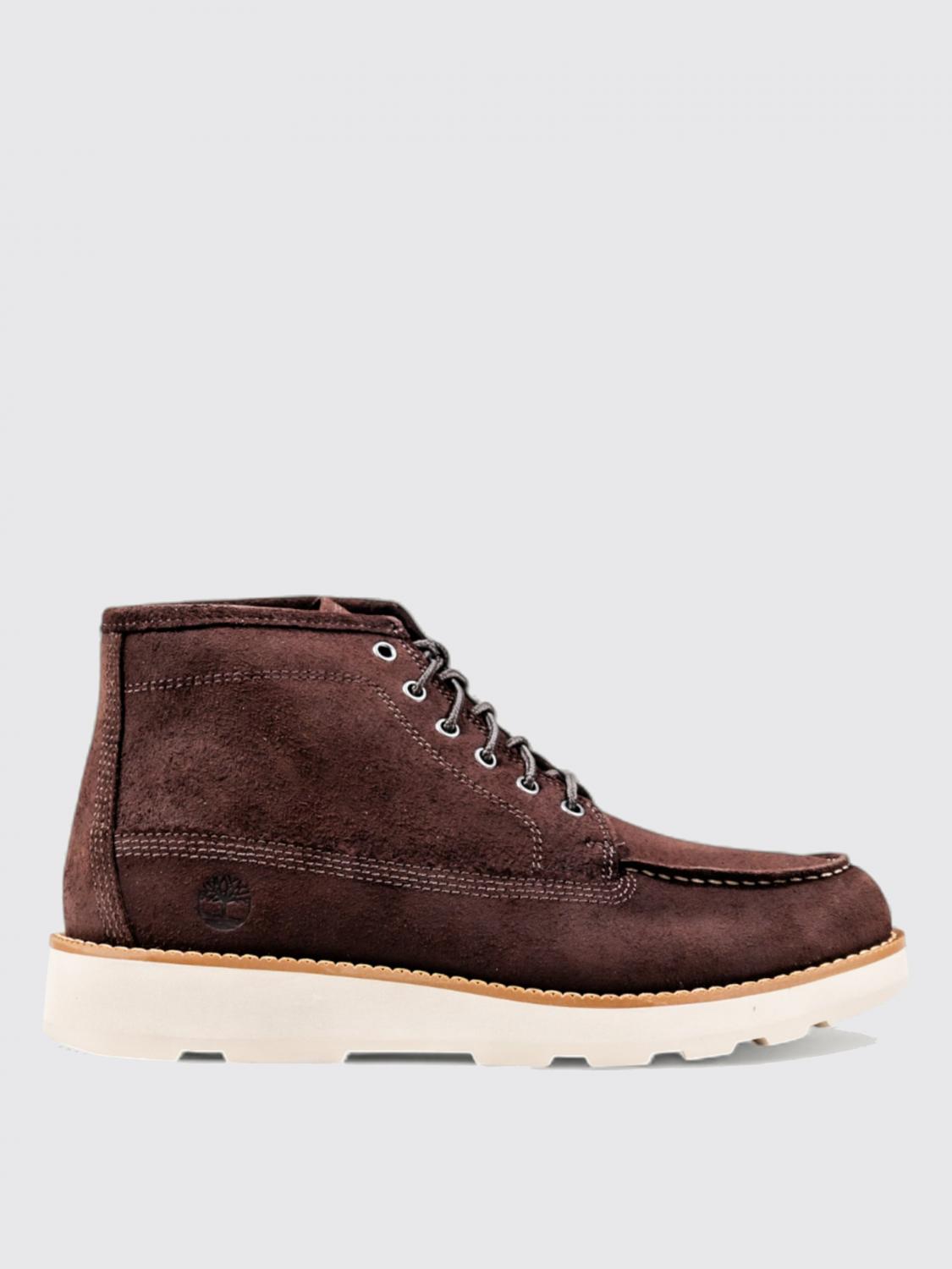 Timberland Chukka Lace-up Suede Boots In Brown