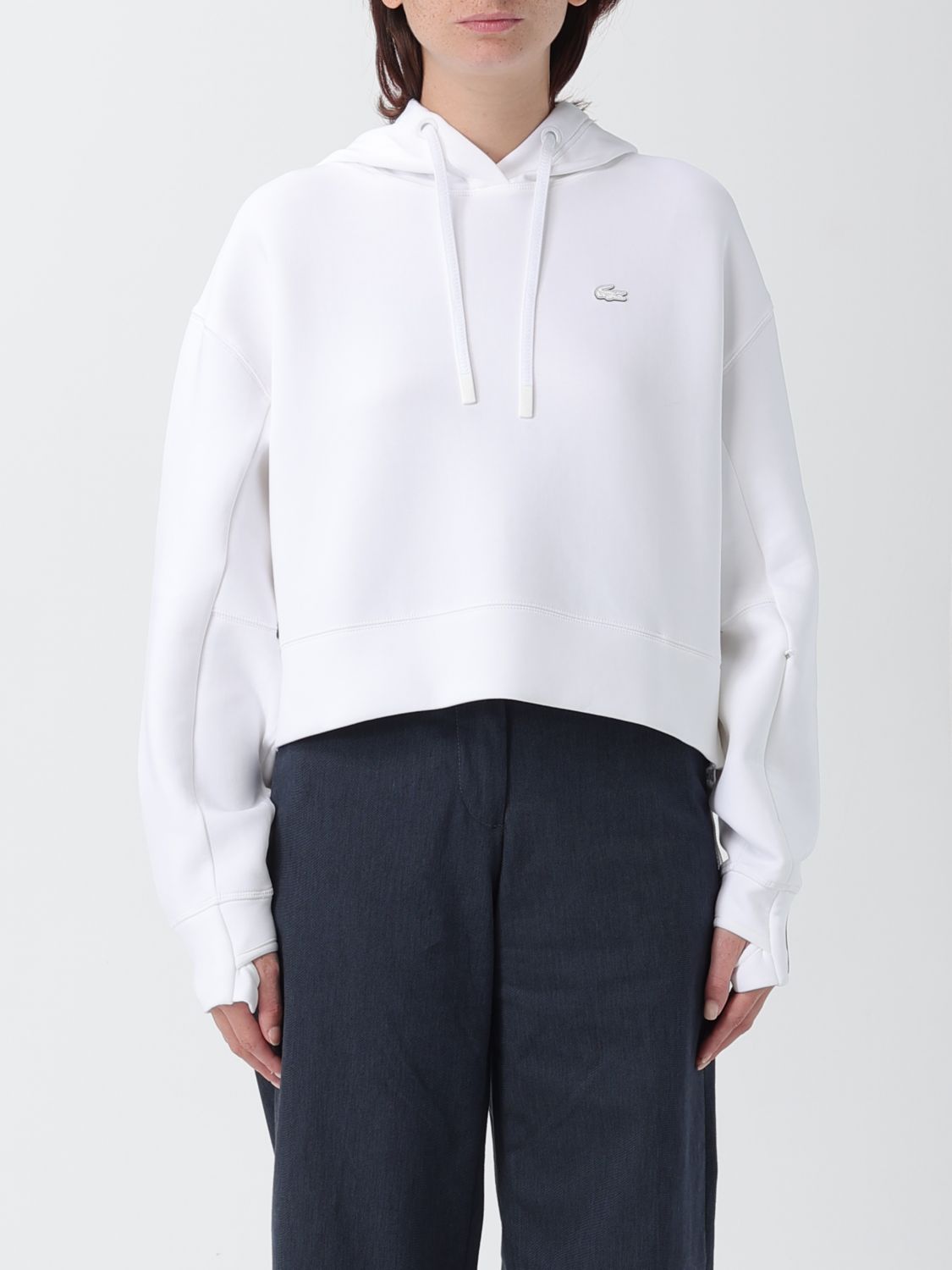 Lacoste Sweater  Woman Color White In White