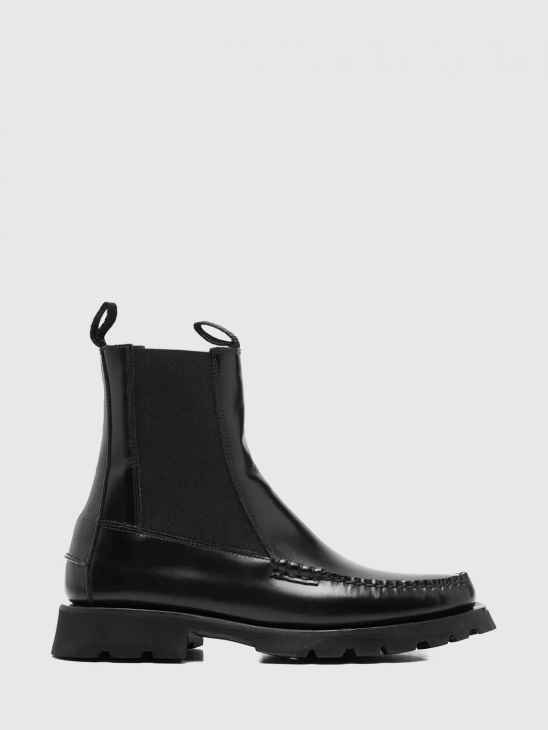 Hereu Leather Chelsea Boots In Multi