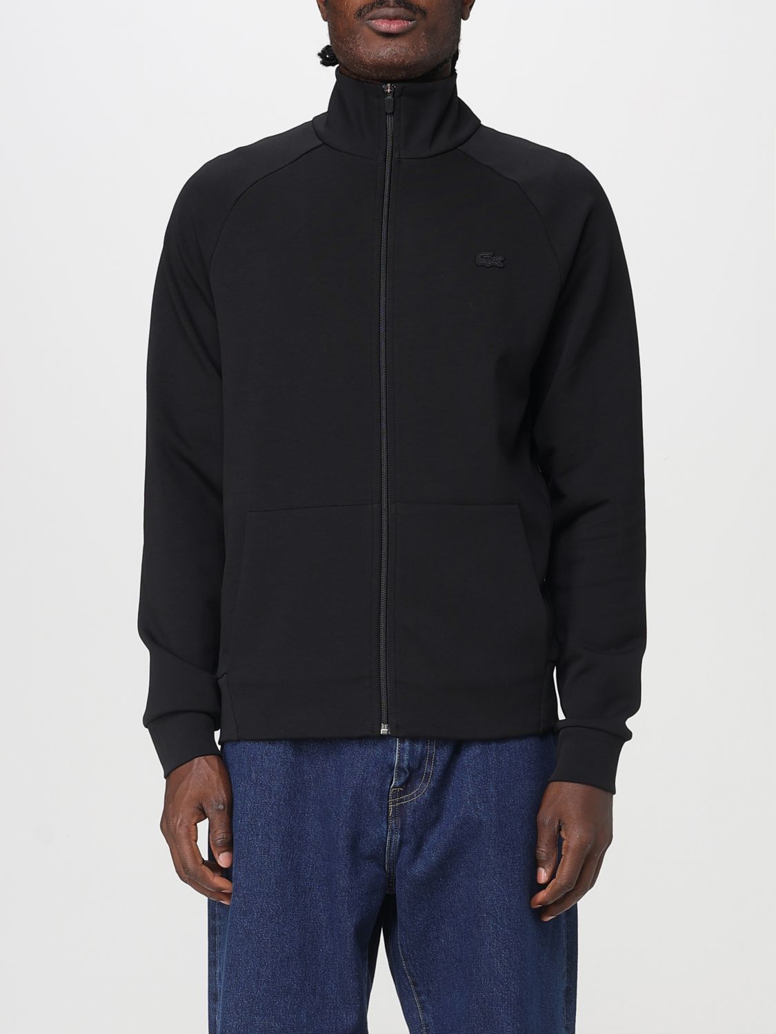Lacoste Sweater  Men Color Black In Black