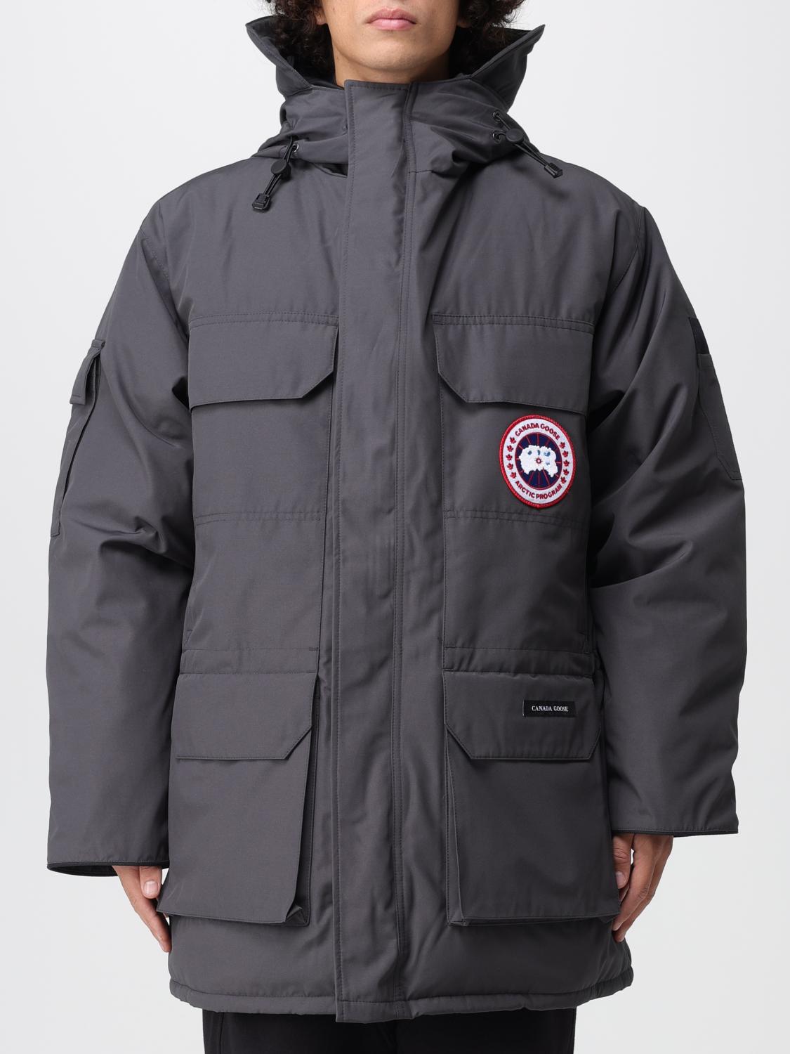 Coat CANADA GOOSE Men color Grey Coat CANADA GOOSE Men color Grey