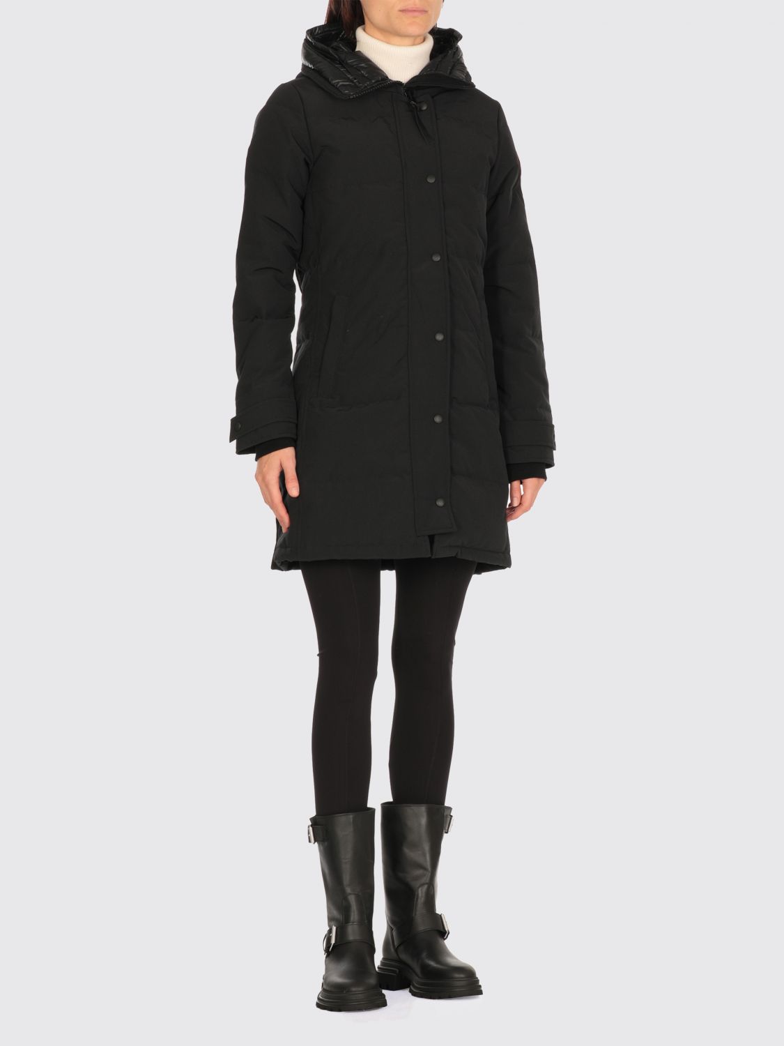 Canada Goose Coat  Woman Color Black