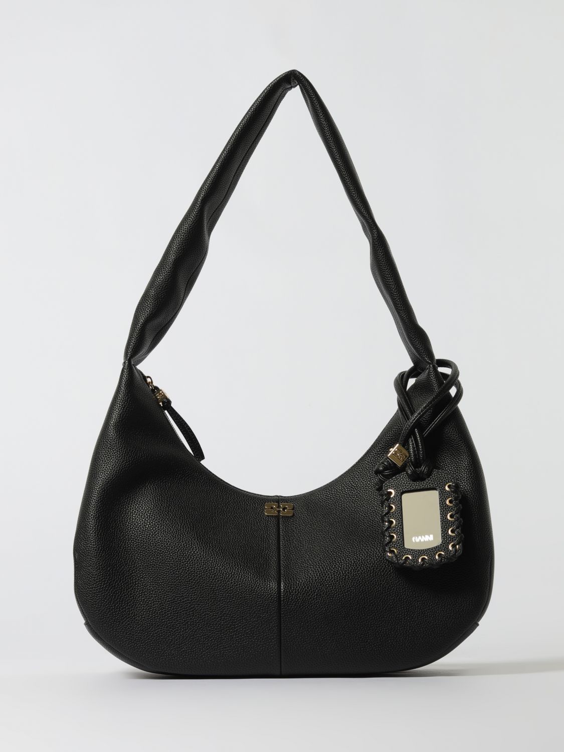 Ganni Shoulder Bag  Woman Color Black