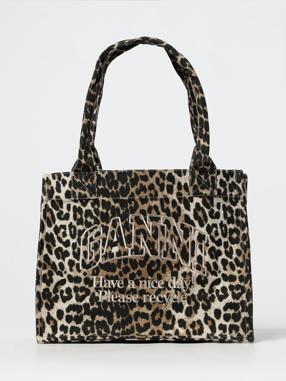 Ganni Shoulder Bag  Woman Color Brown In Brown