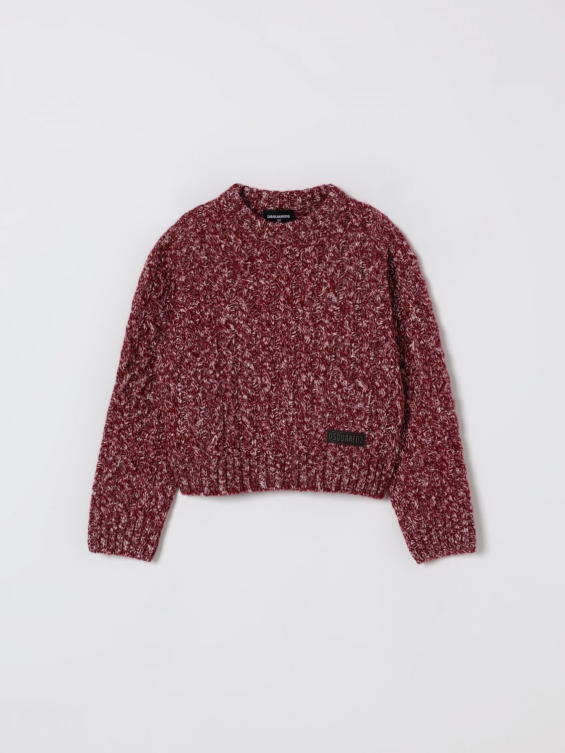 Dsquared2 Sweater  Kids Color Red In Burgundy