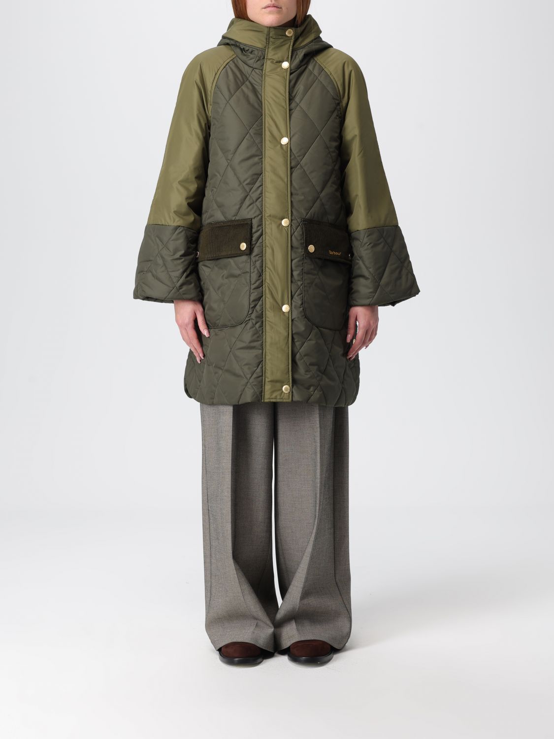 Barbour Jacket  Woman Color Green In Green