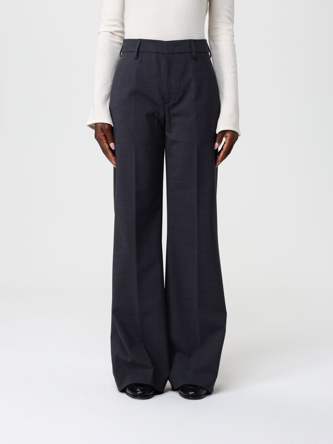 Dondup Pants  Woman Color Blue In Multi