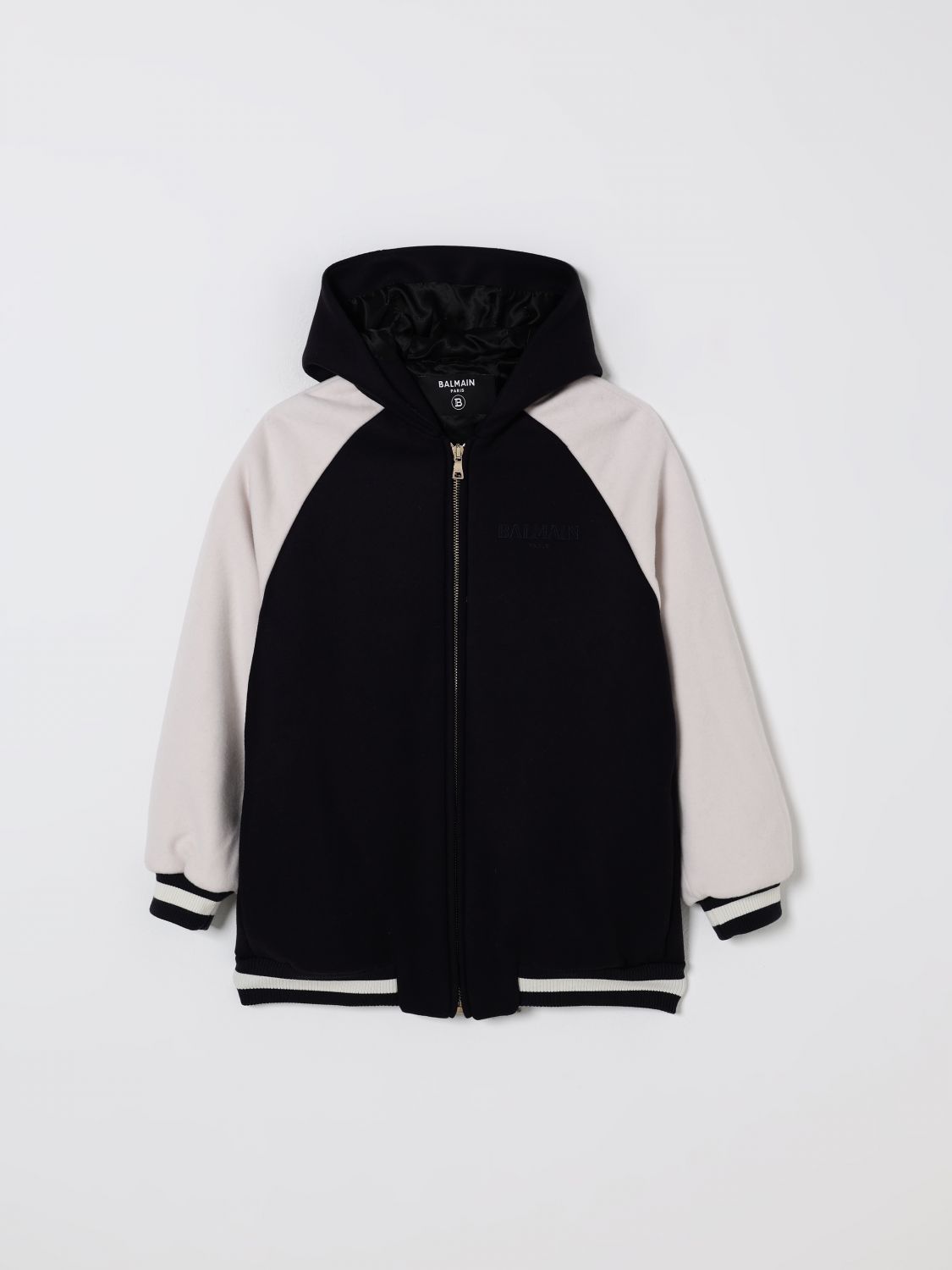 Balmain Jacket  Kids Color Blue In Black