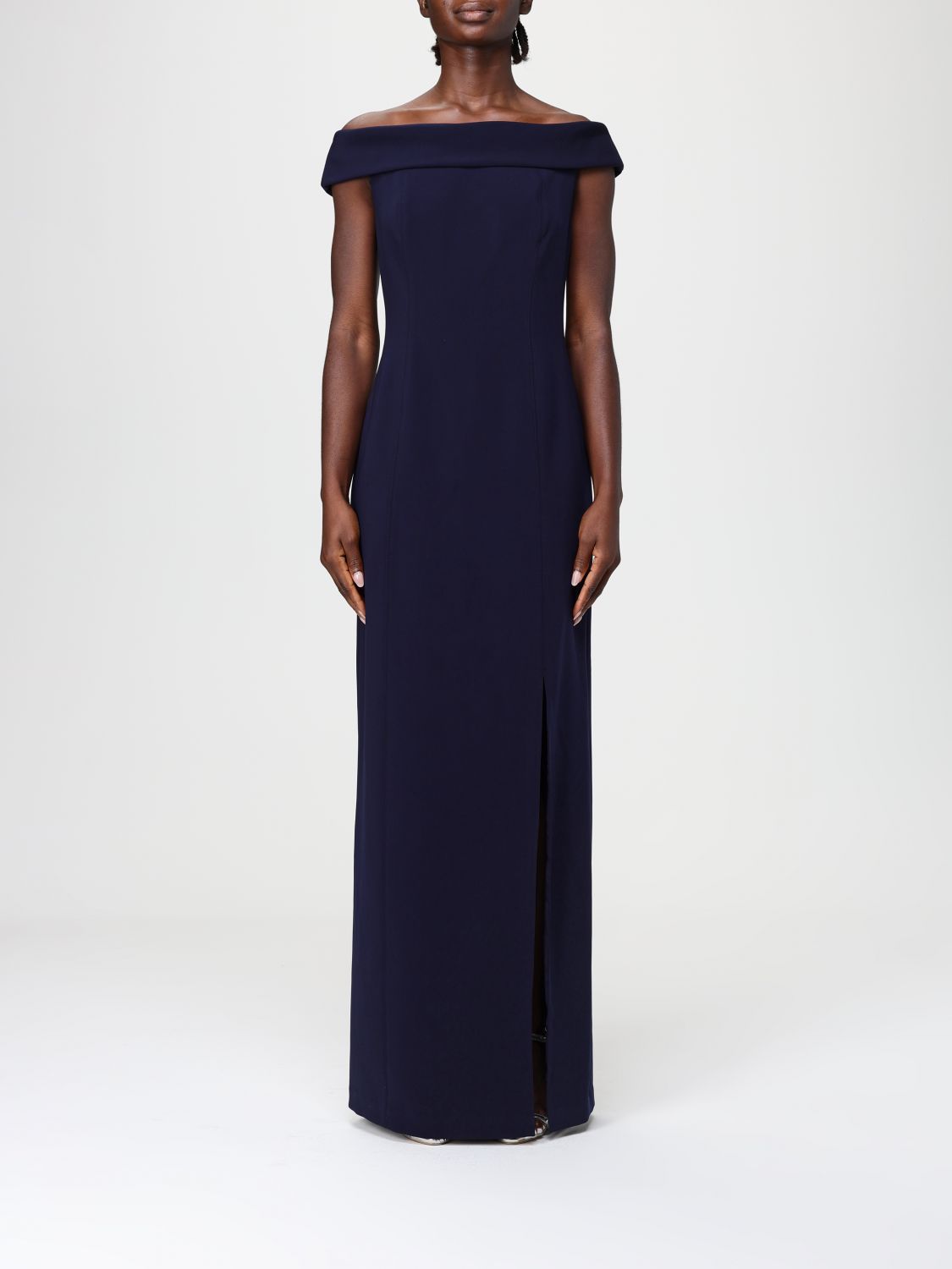Ralph Lauren Dress Lauren  Woman Color Blue In Blue
