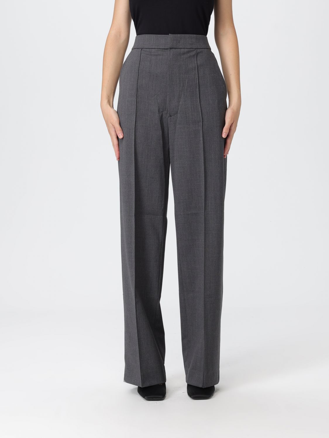 Dondup Pants  Woman Color Grey In Gray