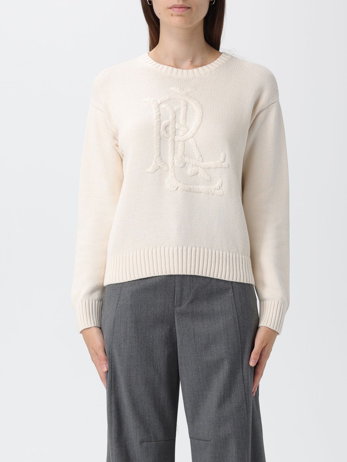 Polo Ralph Lauren Sweater  Woman Color Beige In Neutral