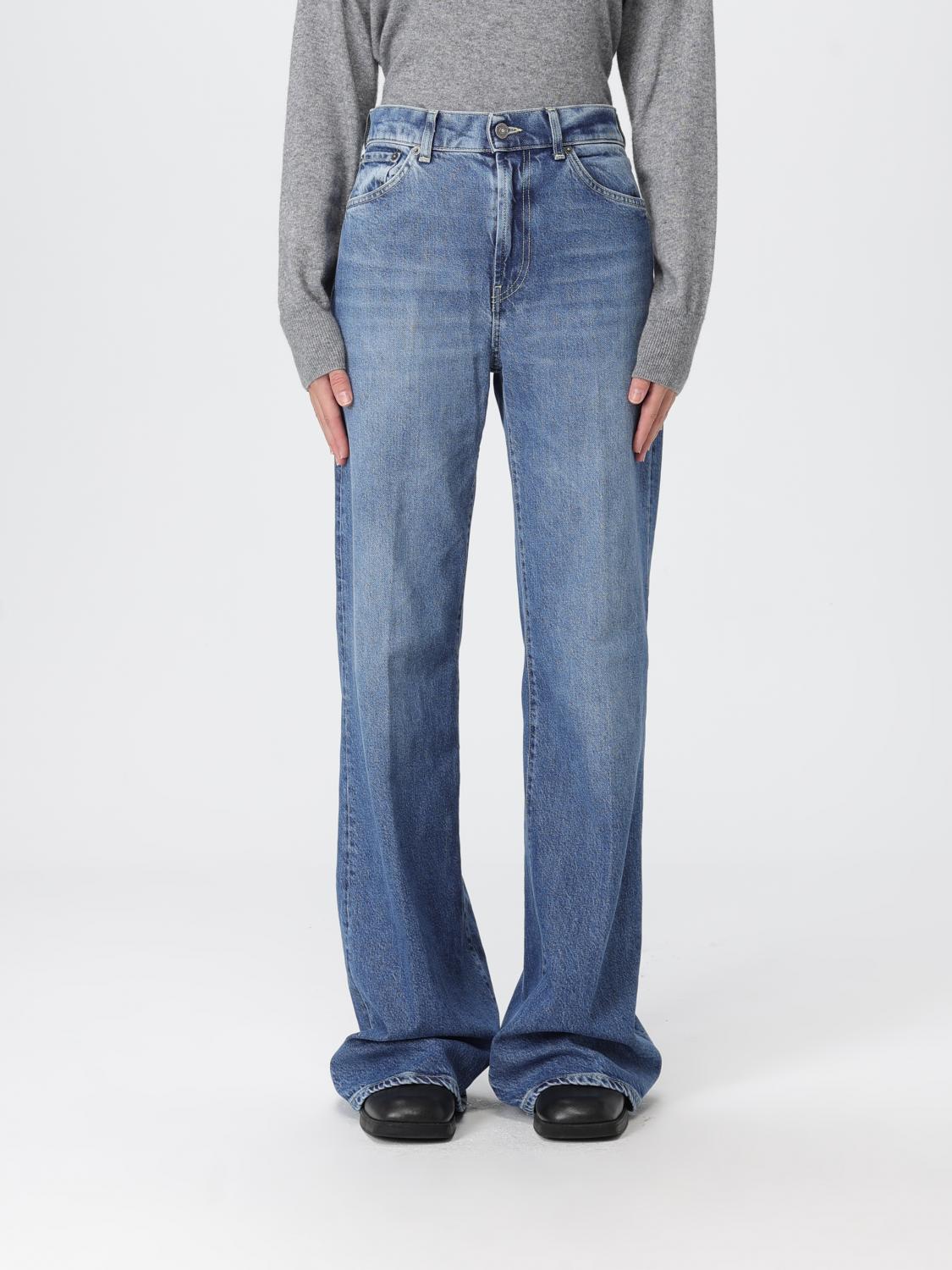 Dondup Jeans  Woman Color Denim In Blue