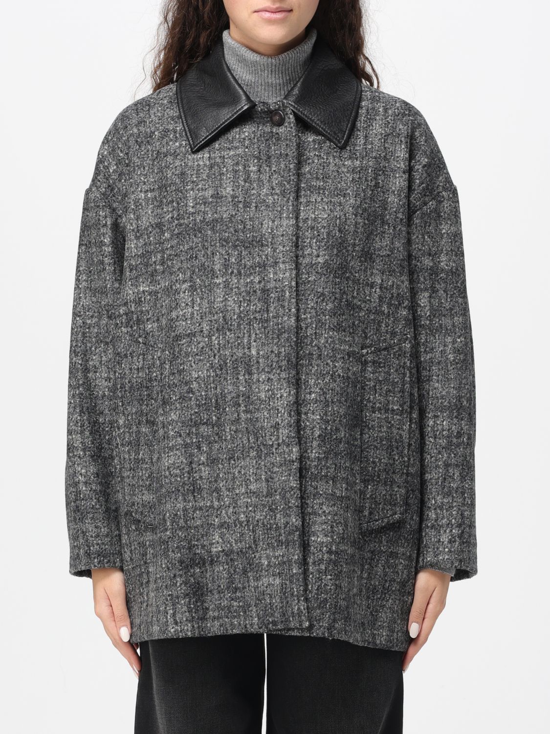 大衣 ALYSI 女士 颜色 灰色