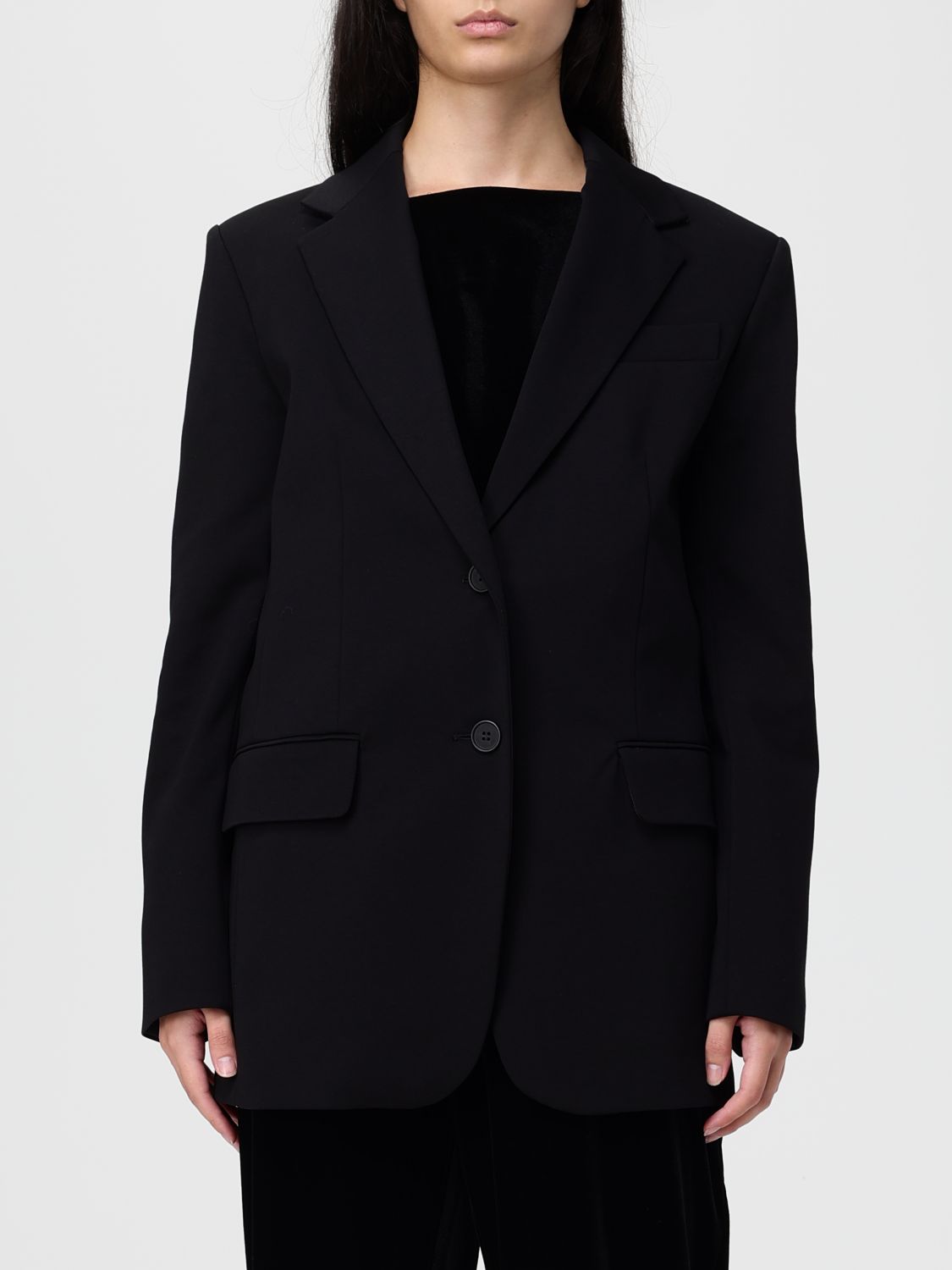 Weekend Max Mara Blazer Woman  In Black