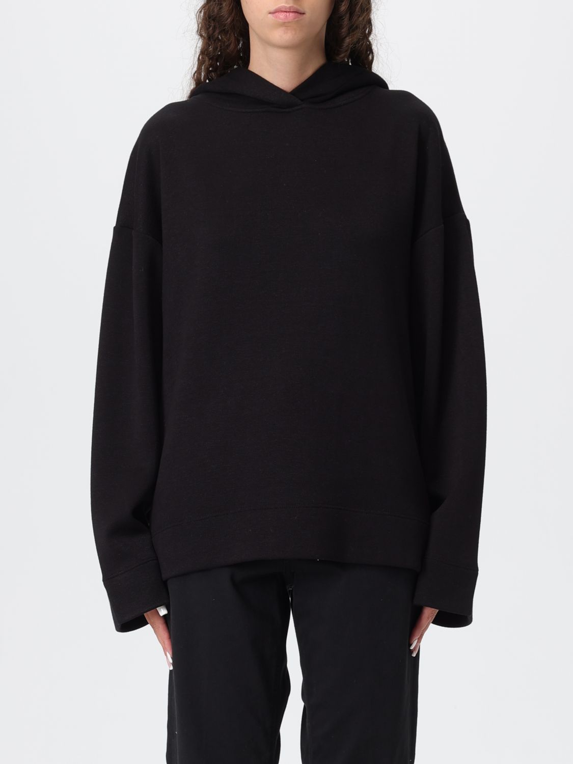 Dondup Sweater  Woman Color Black In Black