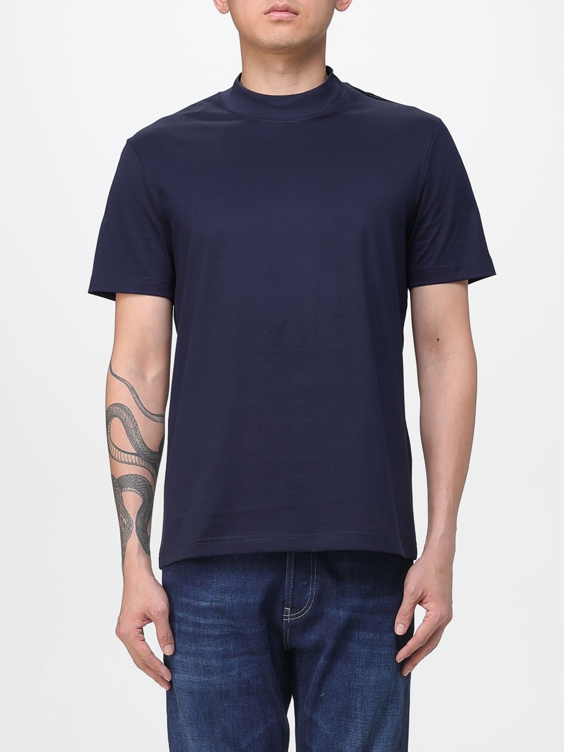 Dondup T-shirt Men Color Blue
