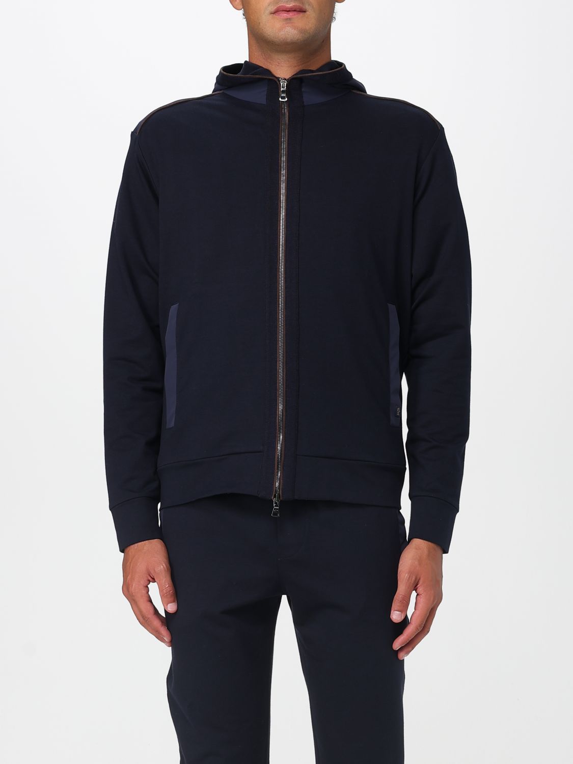 Paul & Shark Sweatshirt Men Color Blue In Black