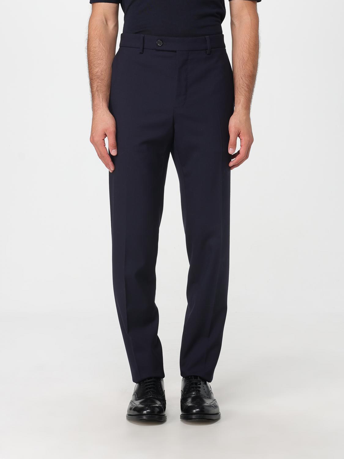 Incotex Button Trousers In Blue