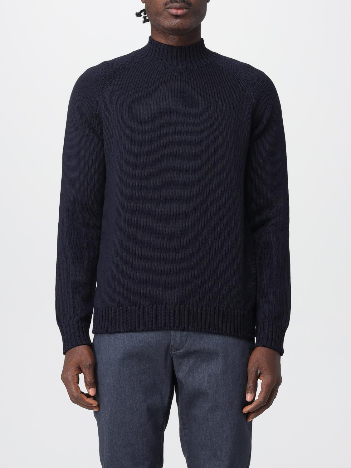Zanone Ανδρών Μπλε Sweater Men Color