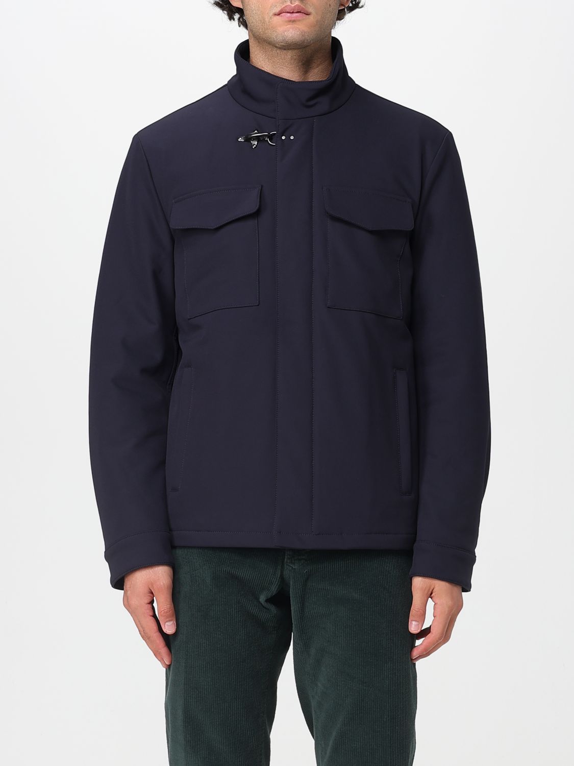 Fay Jacket  Men Color Blue In Blue