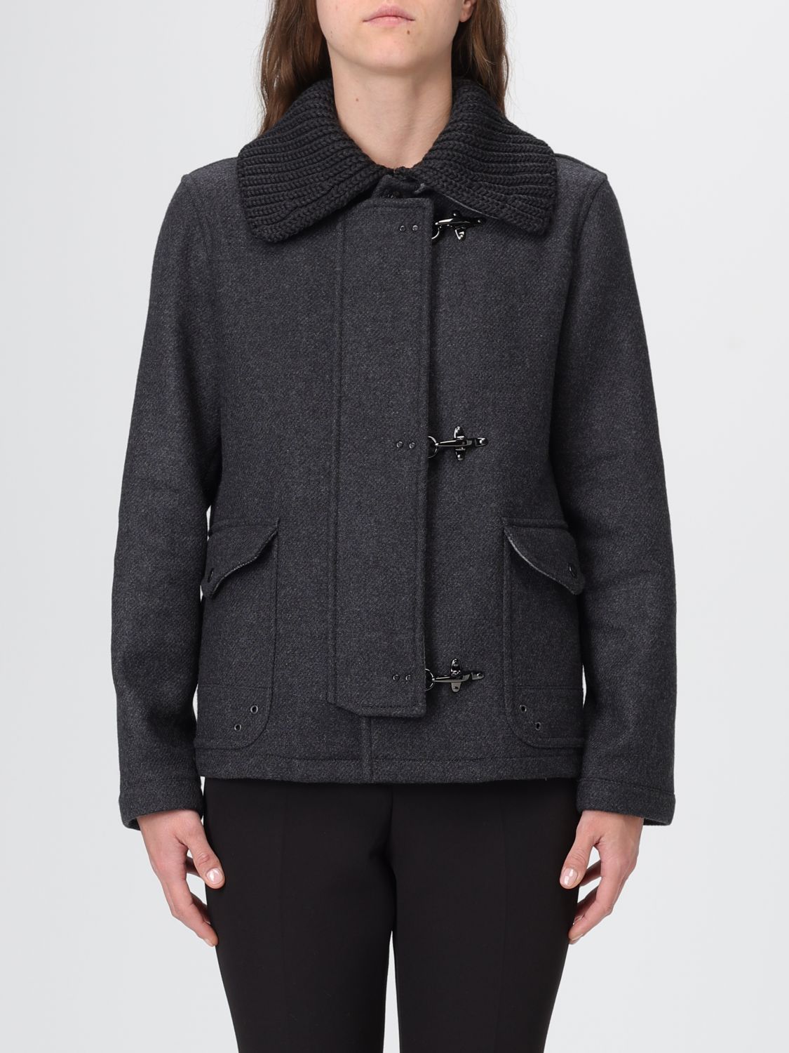 Fay Coat  Woman Color Beige In Sand