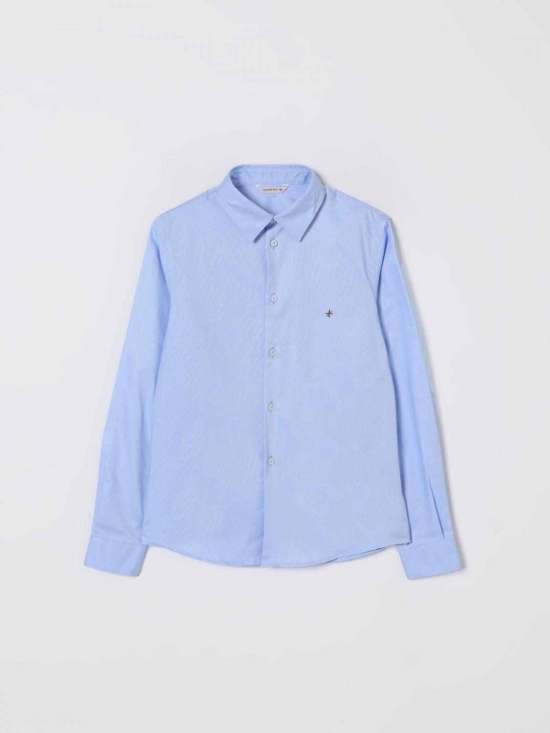 MANUEL RITZ Hemd Kinder Farbe Hellblau