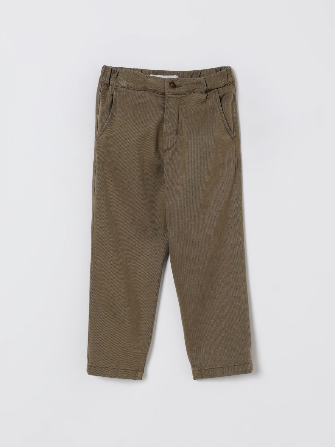 Manuel Ritz Pants  Kids Color Moss Green In Green