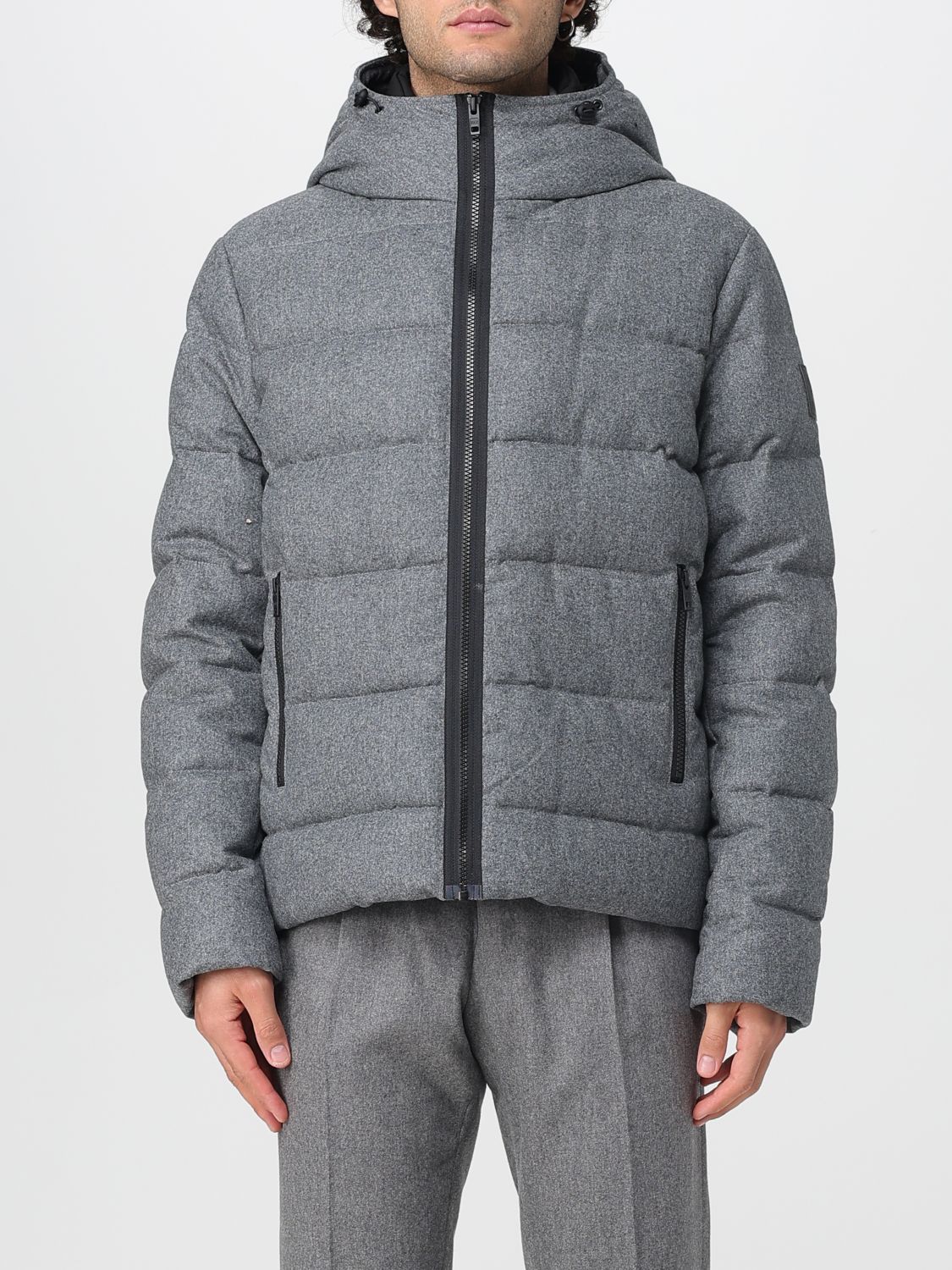 Fay Coat  Men Color Grey In Gray