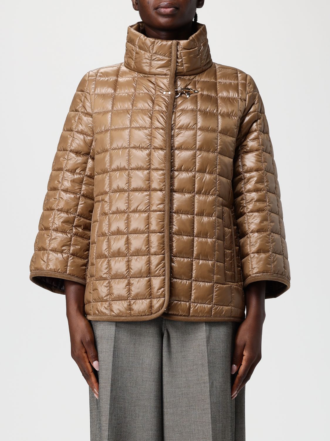Fay Coat  Woman Color Camel In Brown